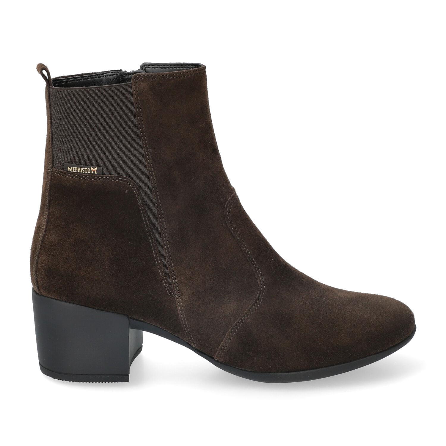 bottines femme modèle Zelia brun fonce - Mephisto
